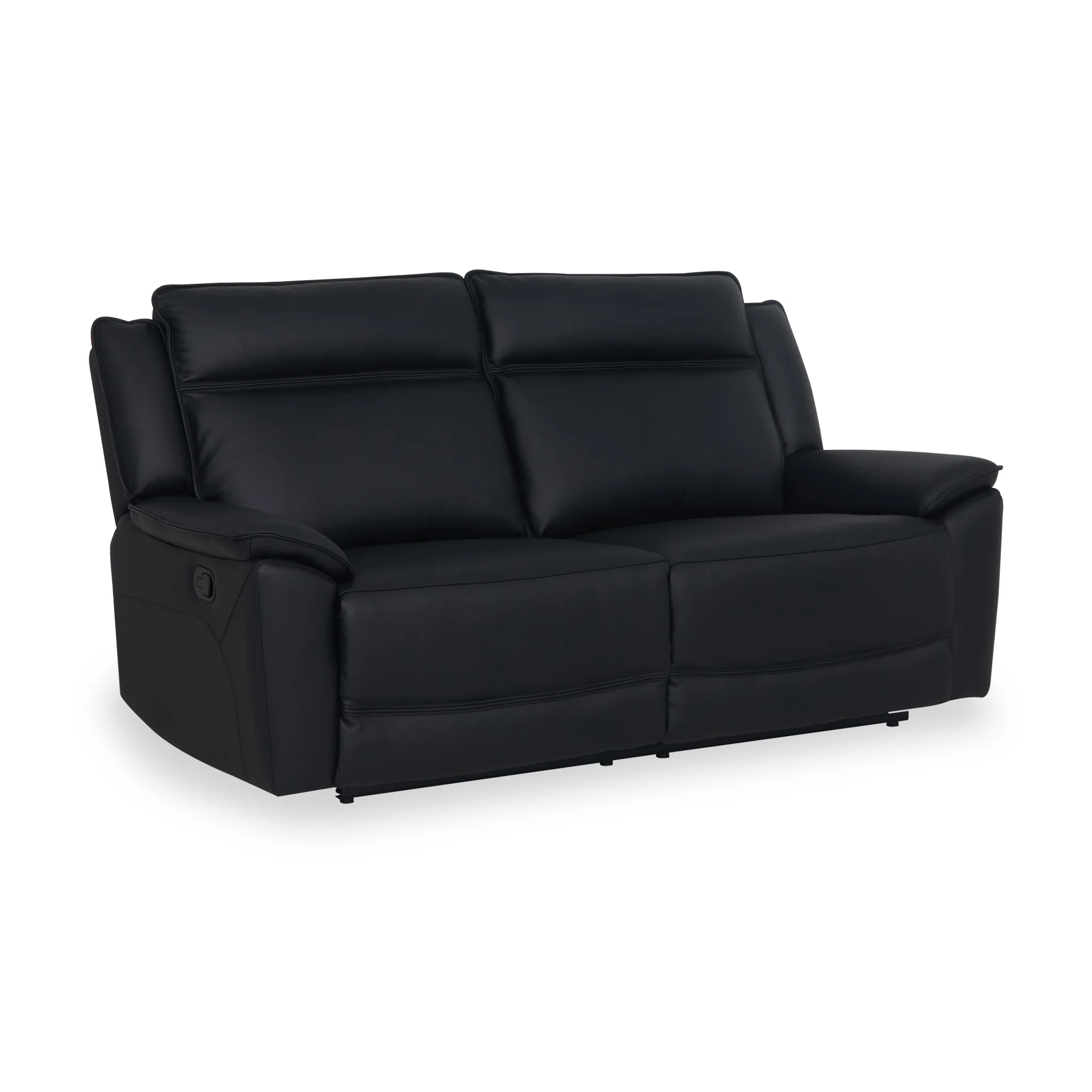 Alden Leather Recliner 3 Seater Sofa - Image 3