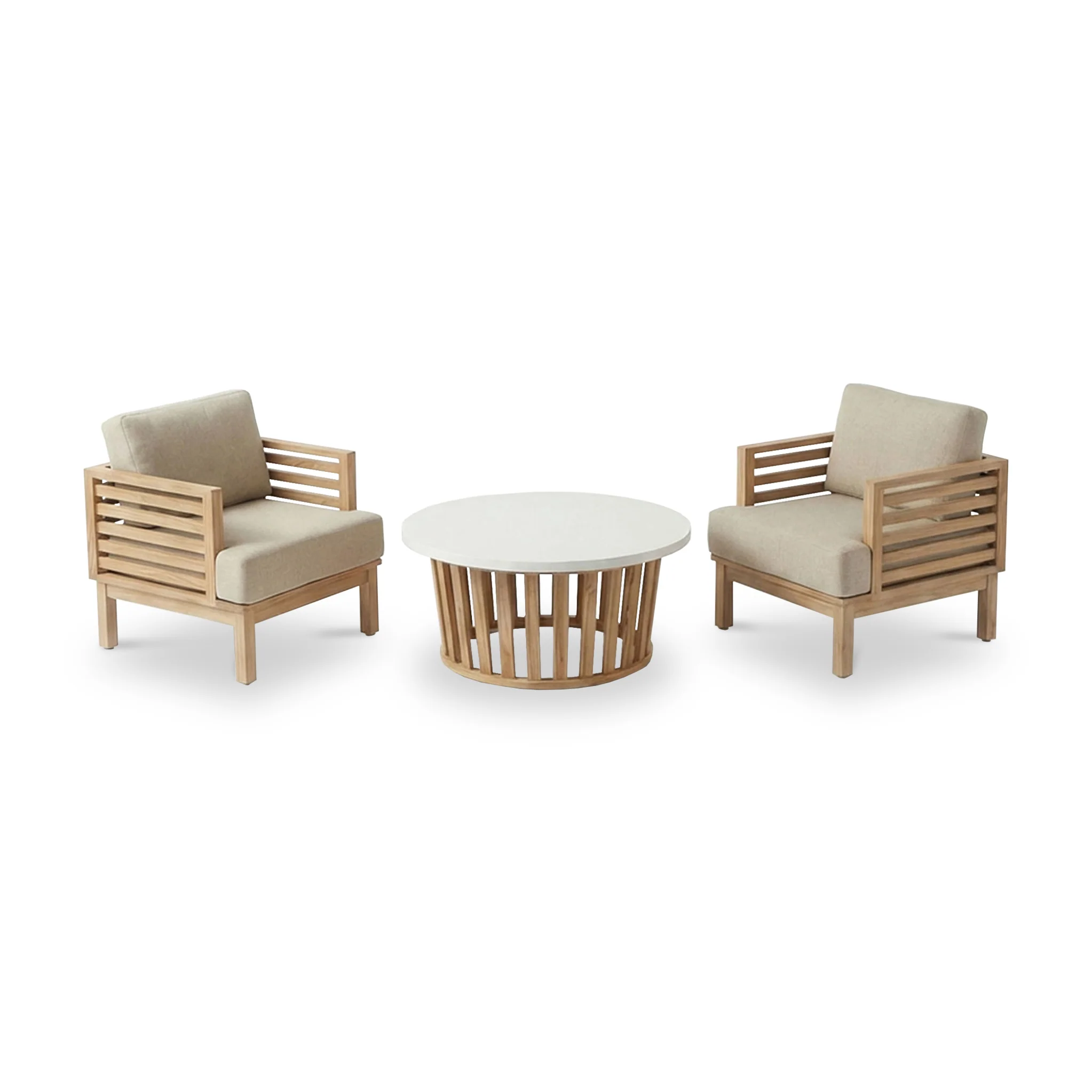 Amira 2 Seater Bistro Set - Image 2