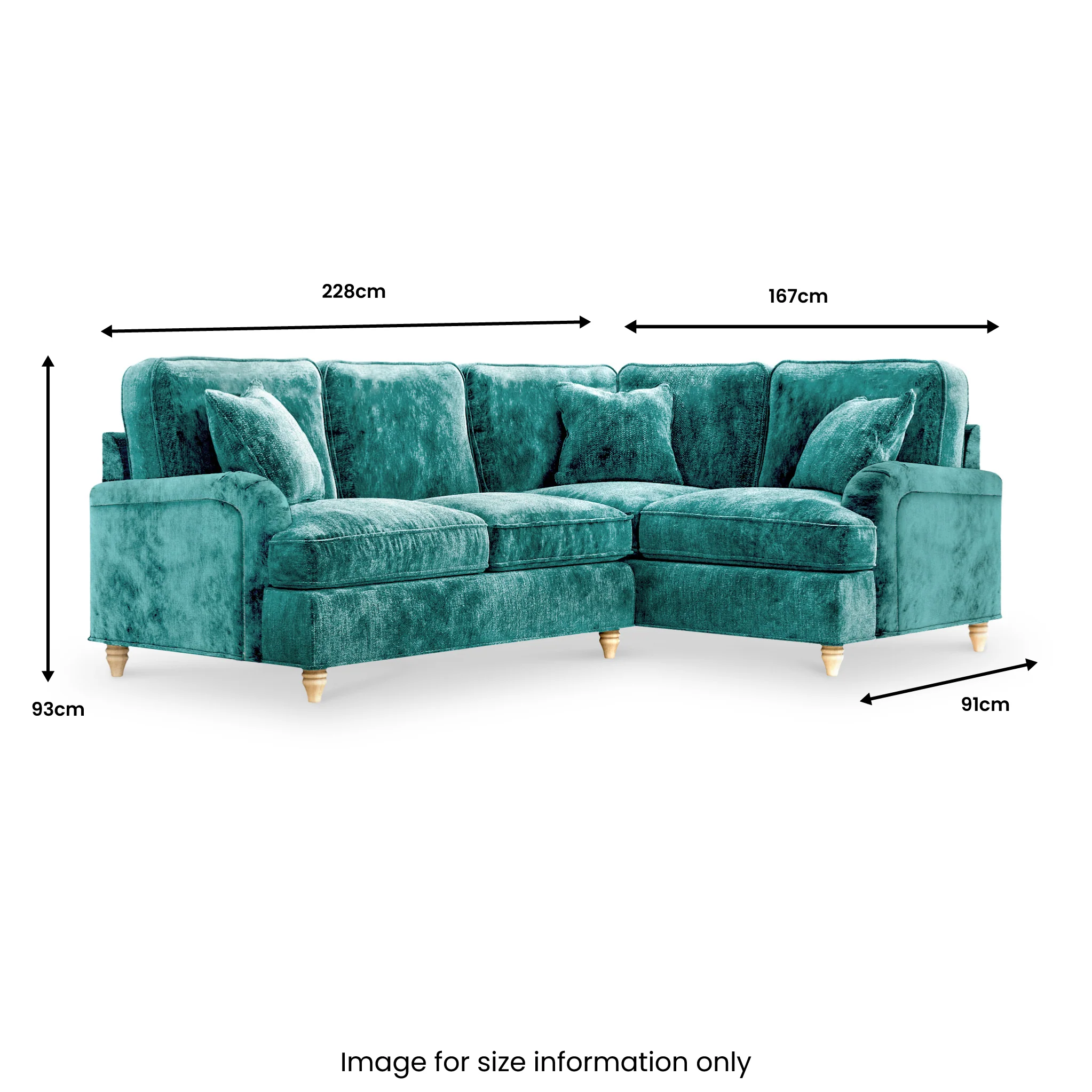 Arthur Corner Sofa - Image 50