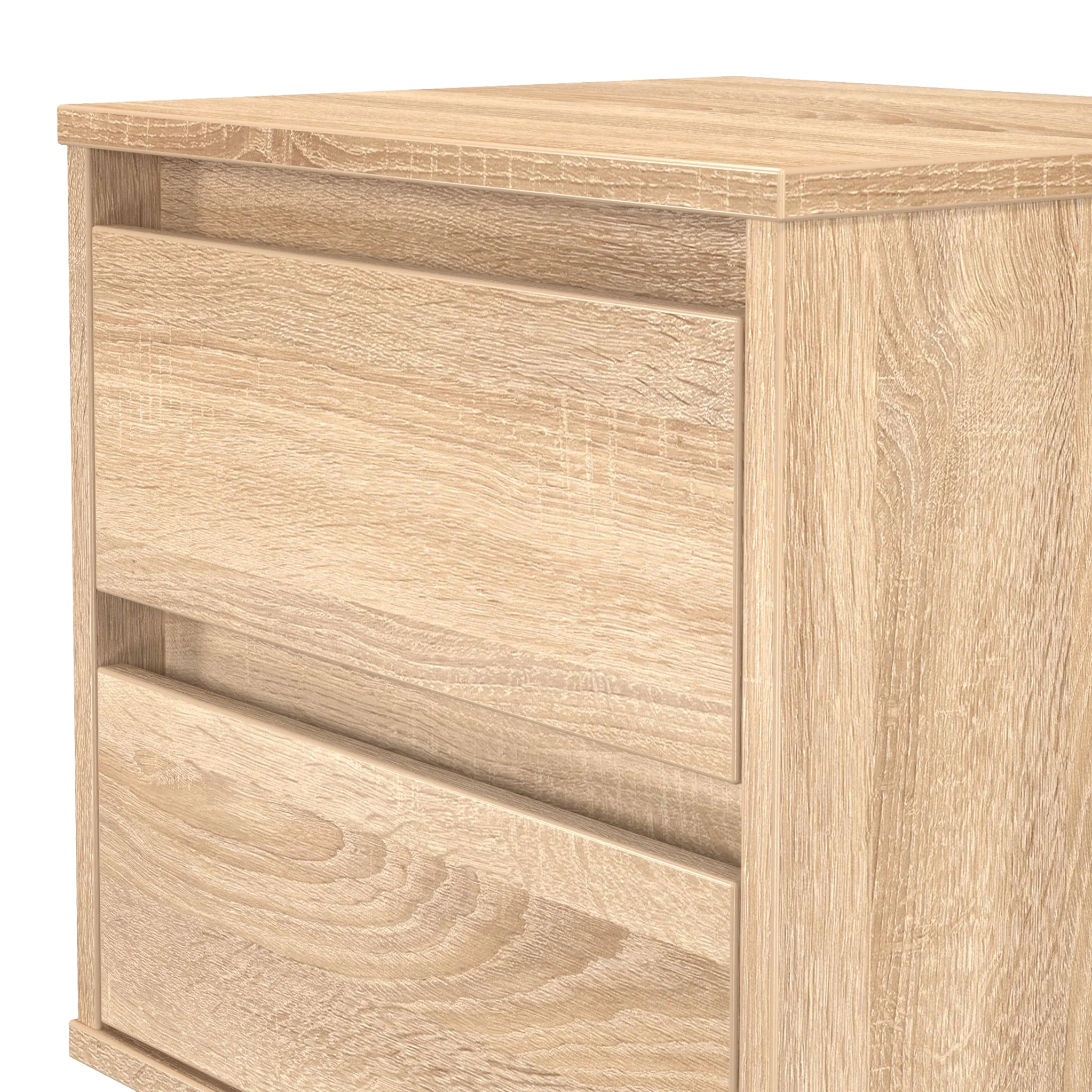 Axton 2 Drawer Bedside Table - Image 4