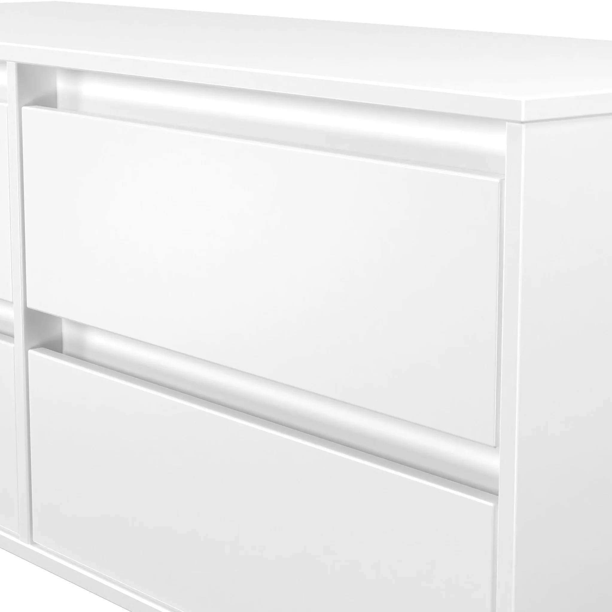Axton 4 Drawer Low Storage Unit - Image 22
