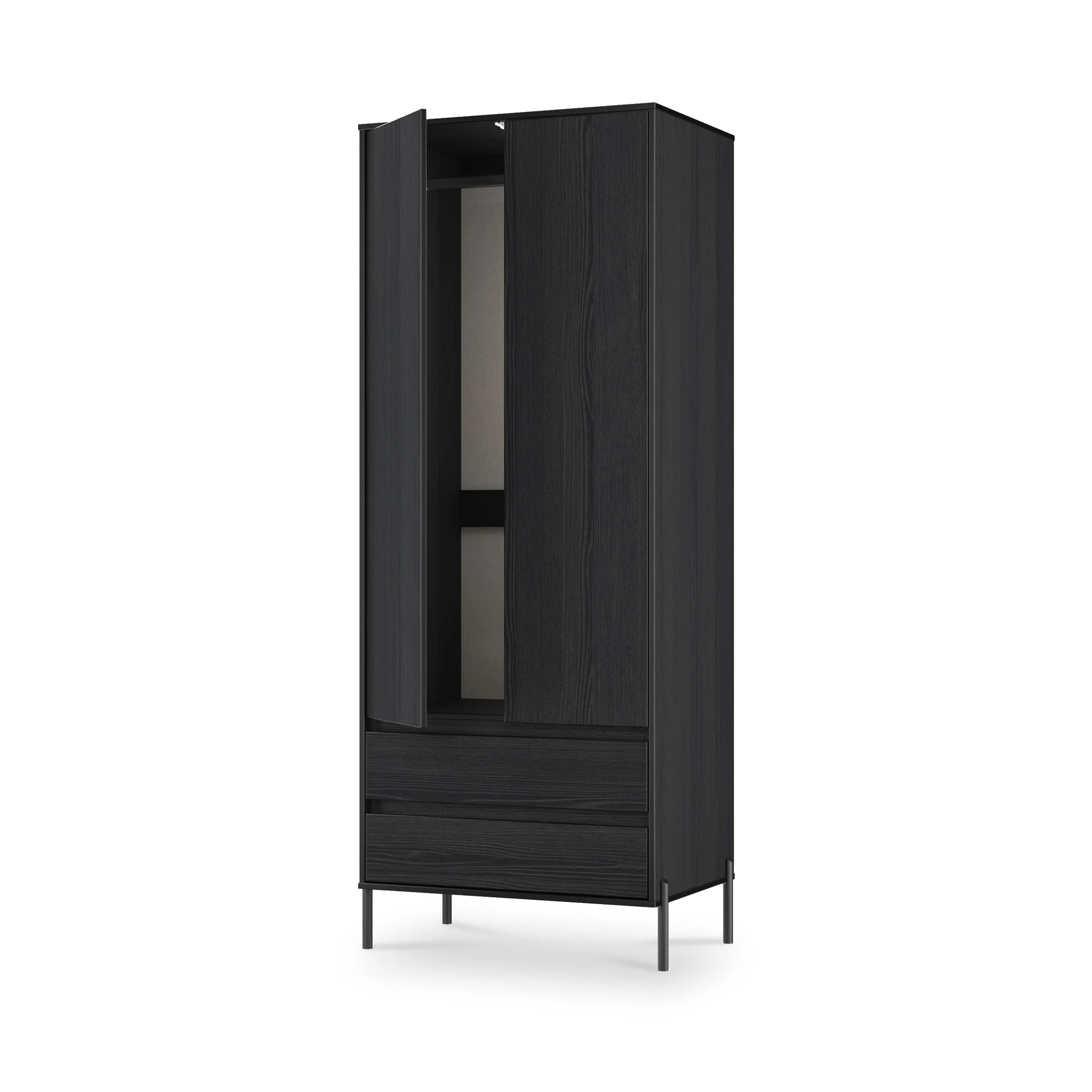 Axton Double Wardrobe & 2 Drawers - Image 12