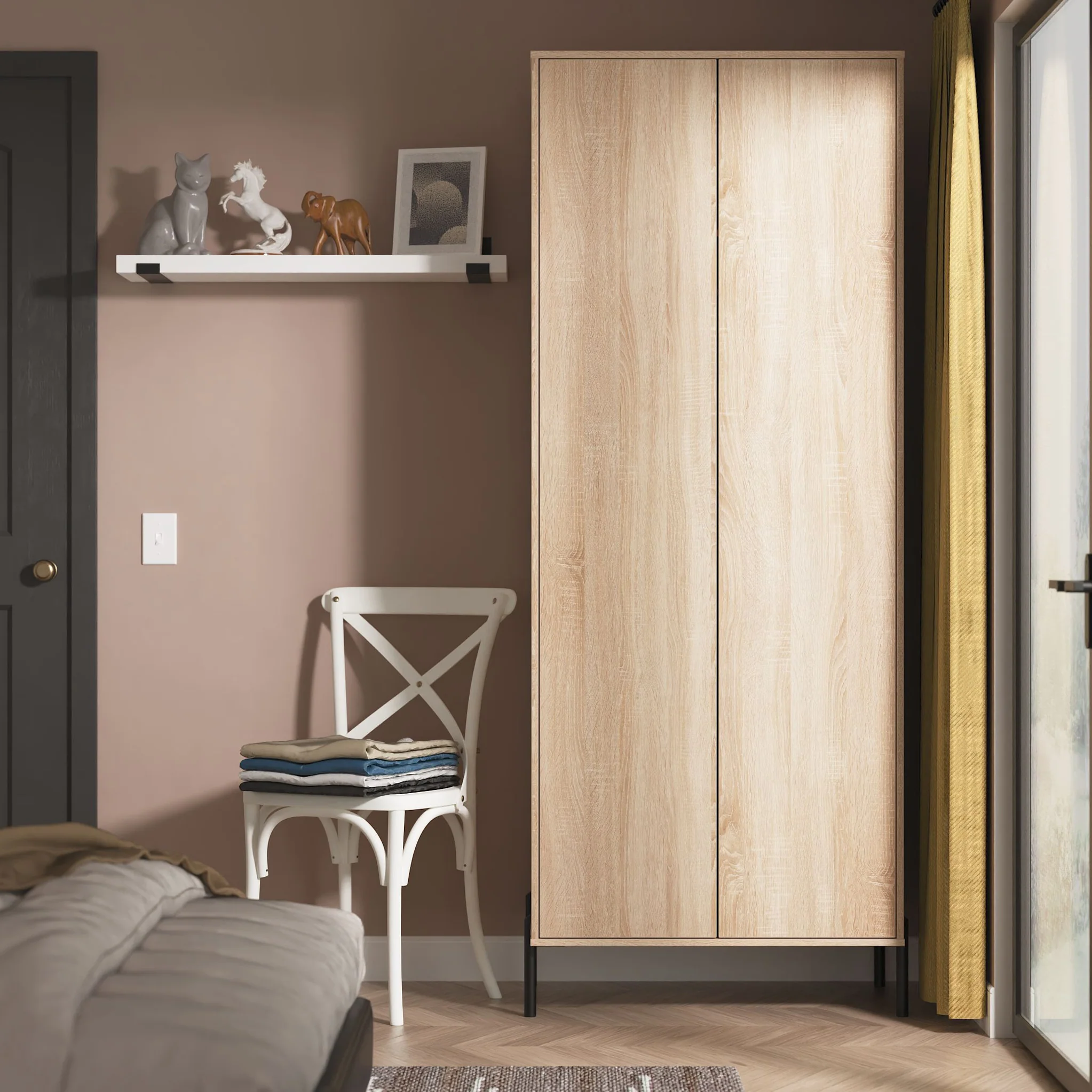 Axton Double Wardrobe - Image 2