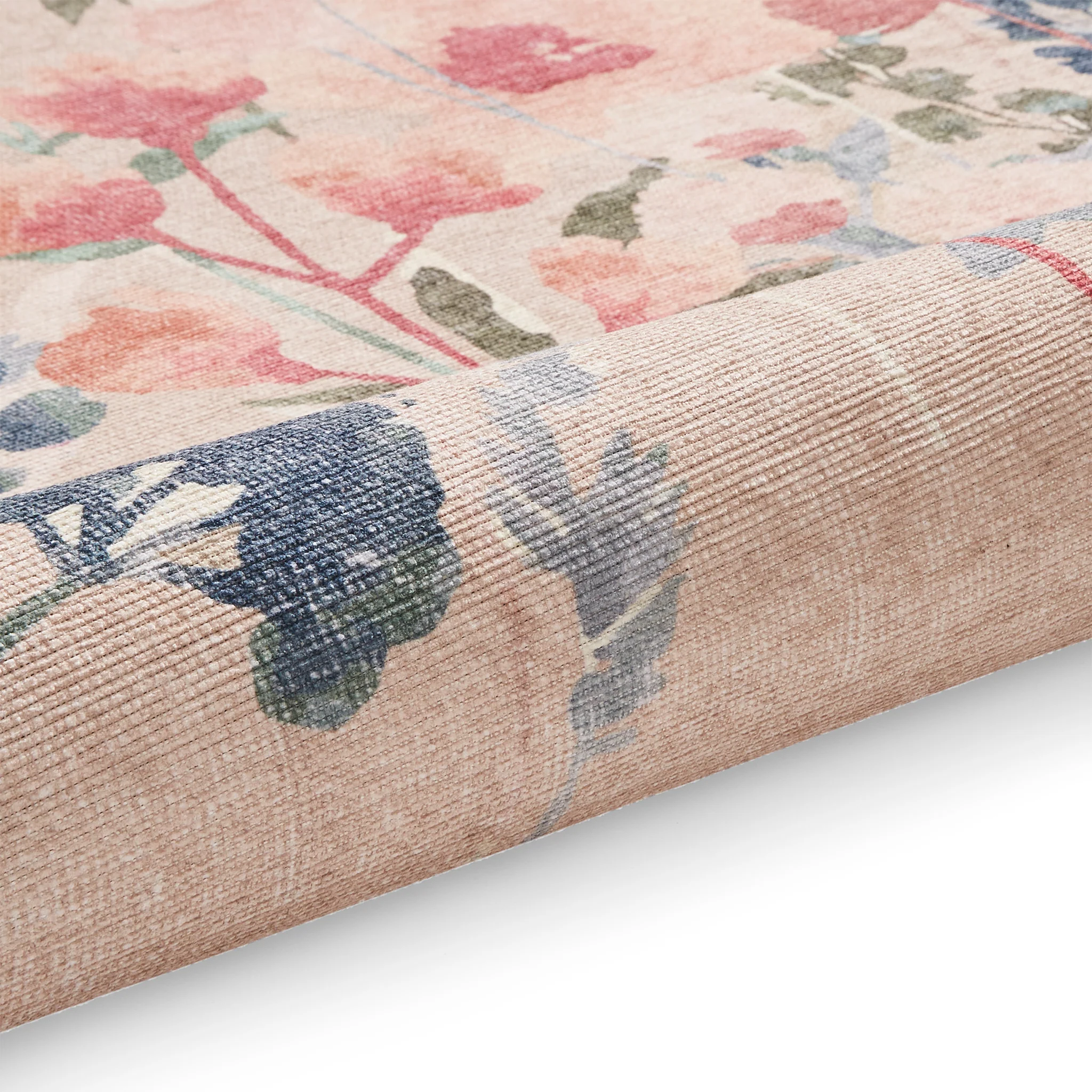 Country Floral Washable Rug - Image 31