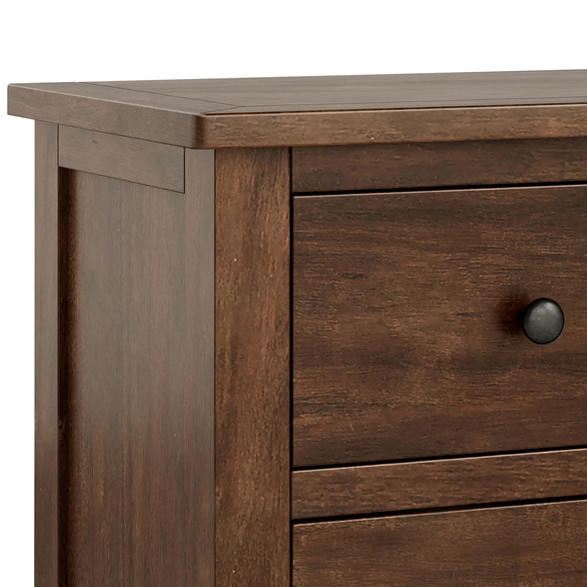Duchy Acacia 2 over 3 Drawers Chest - Image 4