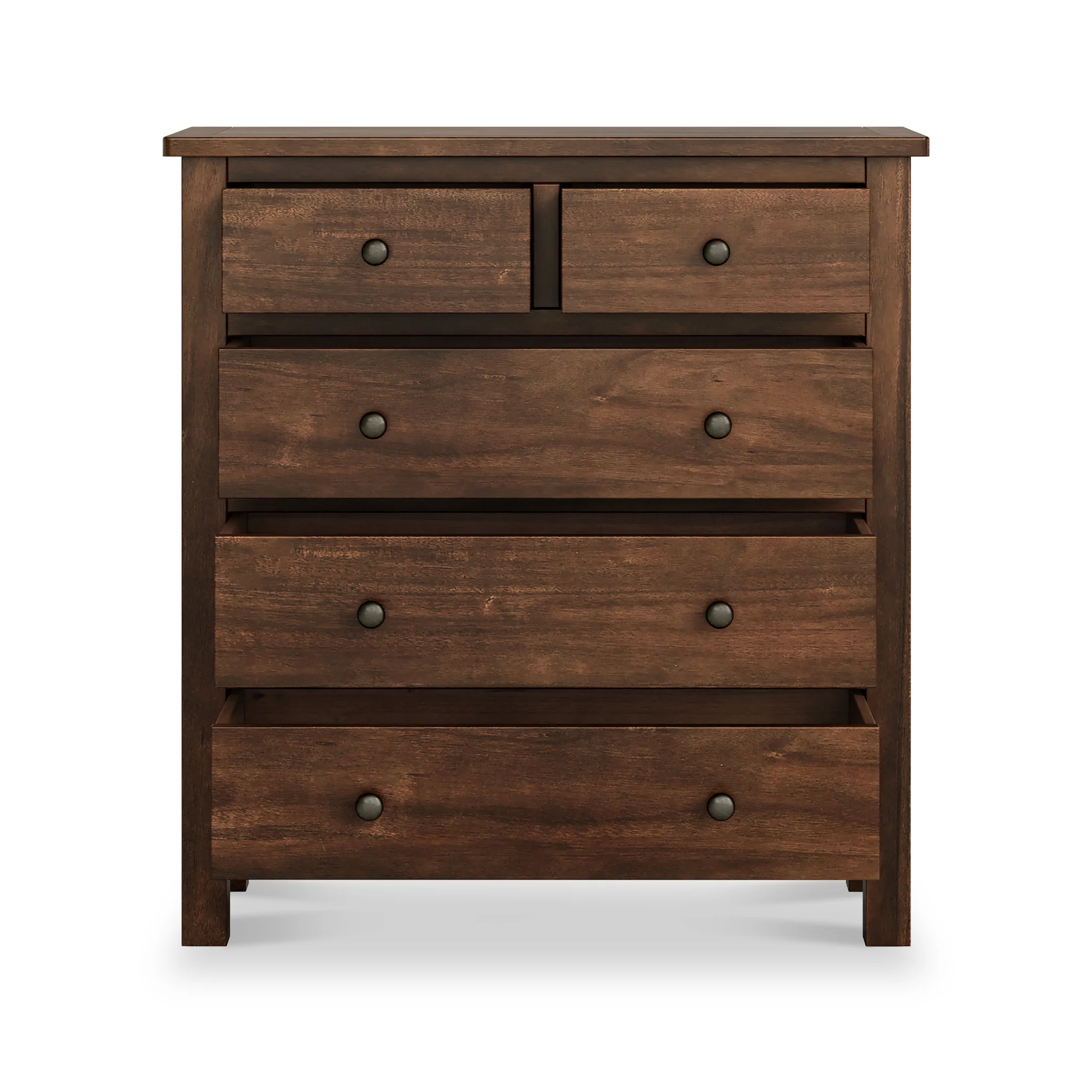 Duchy Acacia 2 over 3 Drawers Chest - Image 7