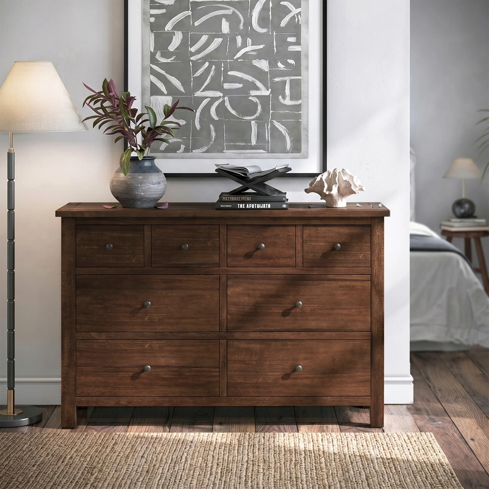 Duchy Acacia XL 8 Drawer Chest - Image 2