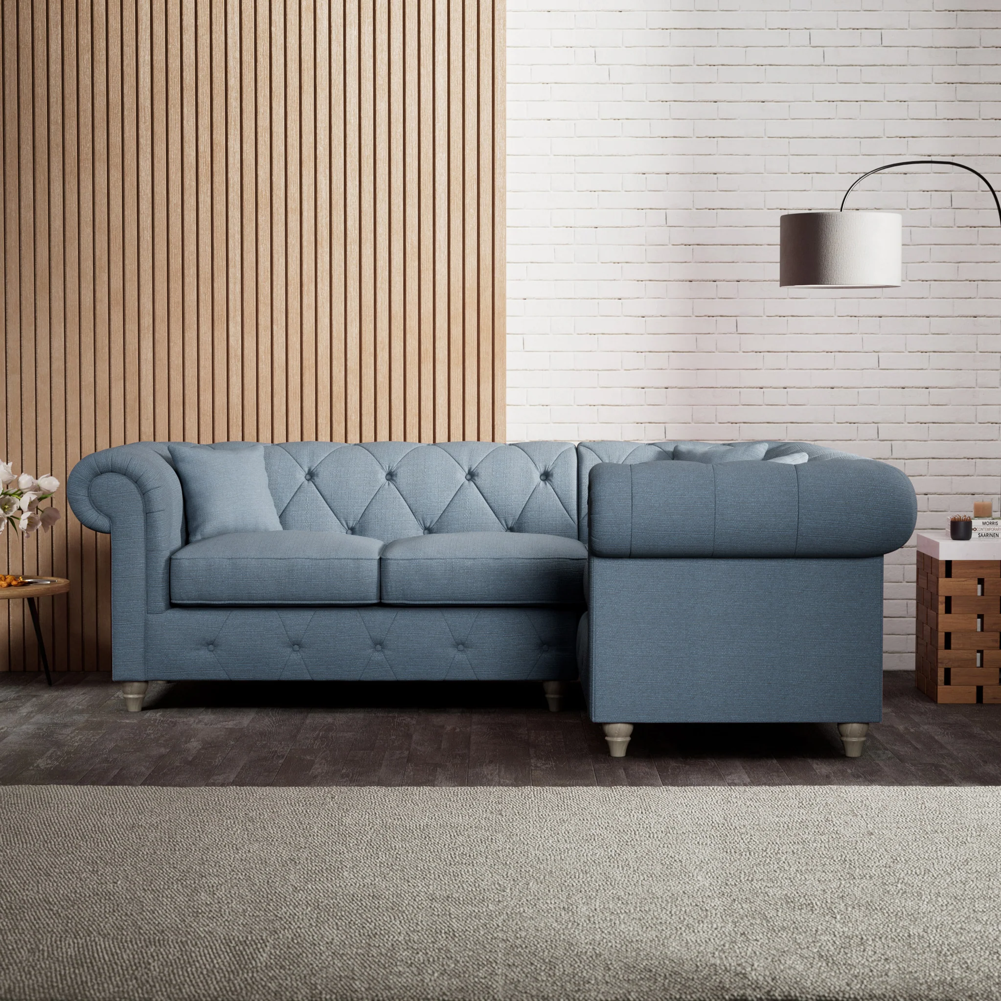 Everett Corner Sofa - Image 6