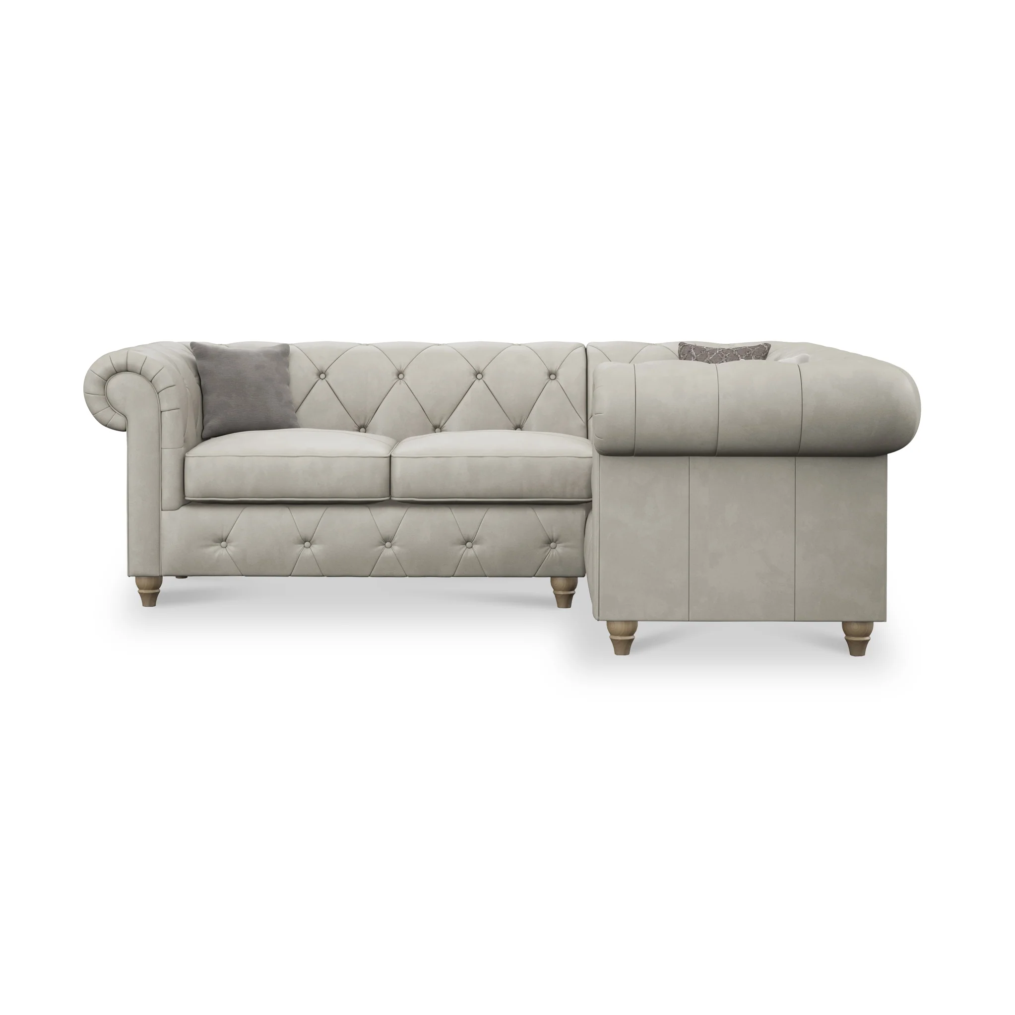 Everett Leather Corner Sofa - Image 96