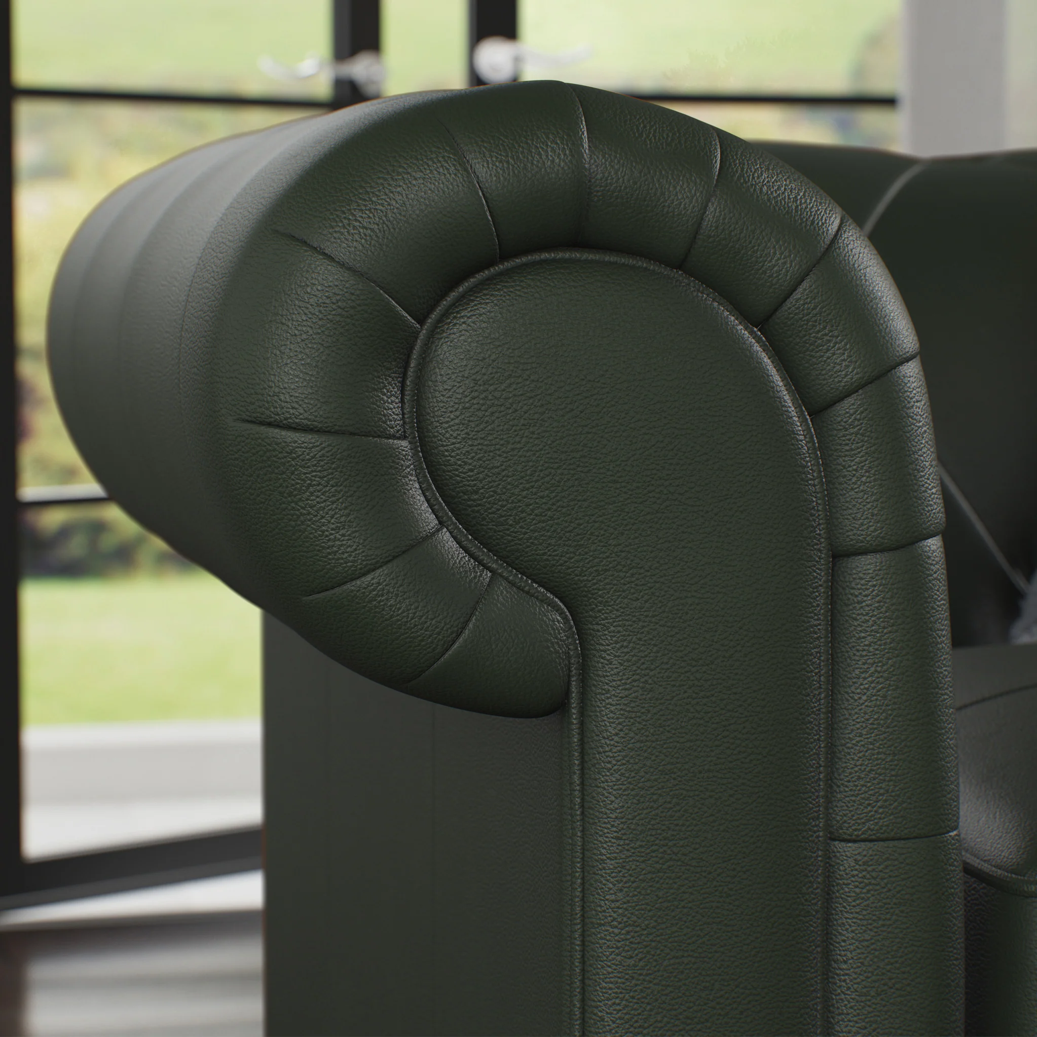 Everett Leather Corner Sofa - Image 55