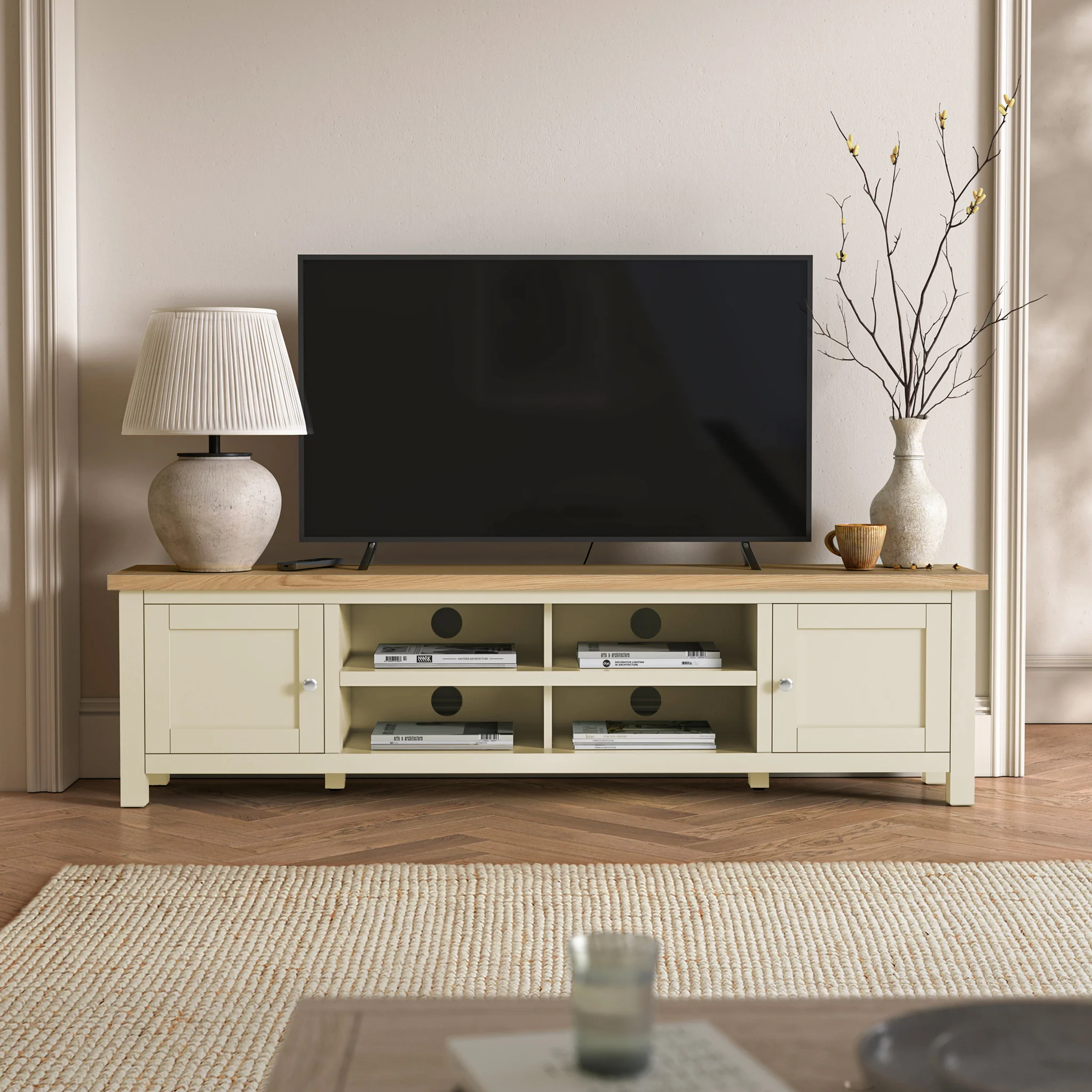 Farro 180cm Extra Wide TV Stand - Image 57