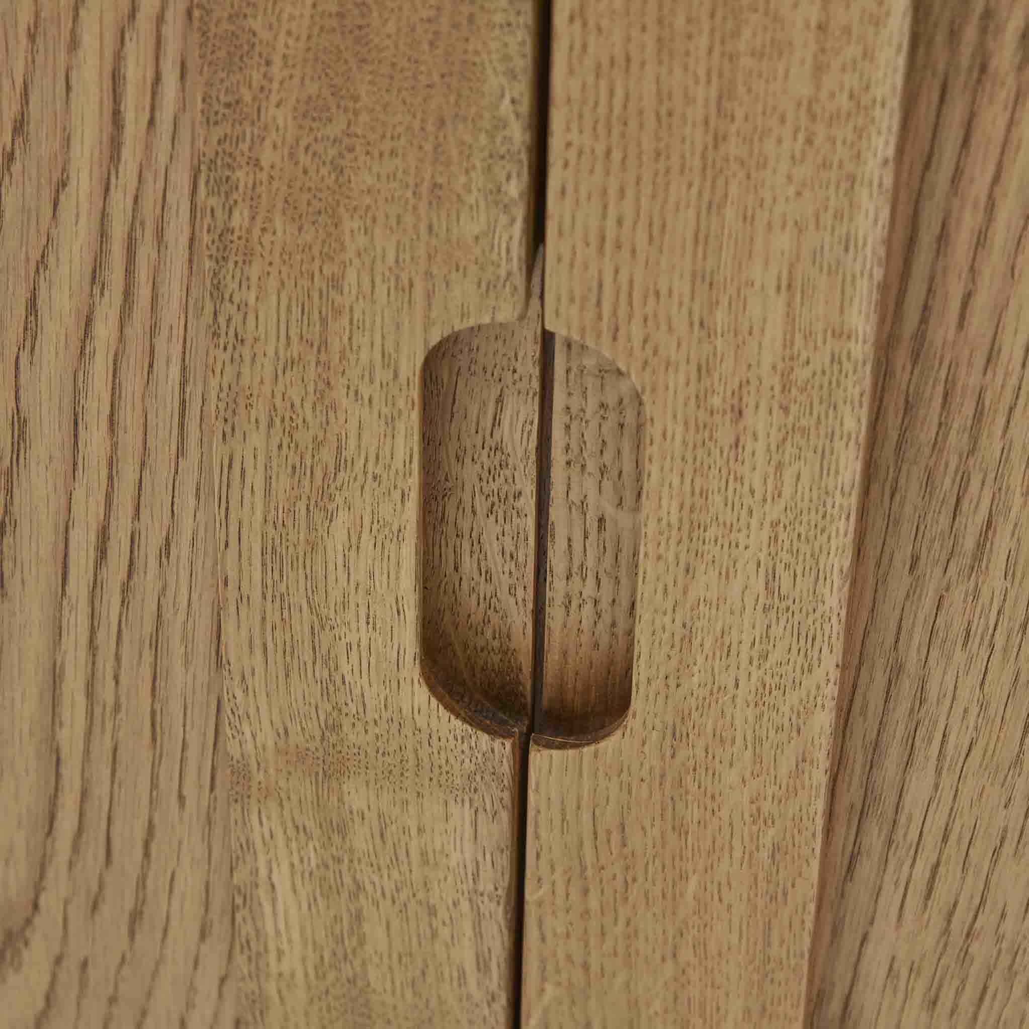 Harvey Oak Double Wardrobe - Image 5
