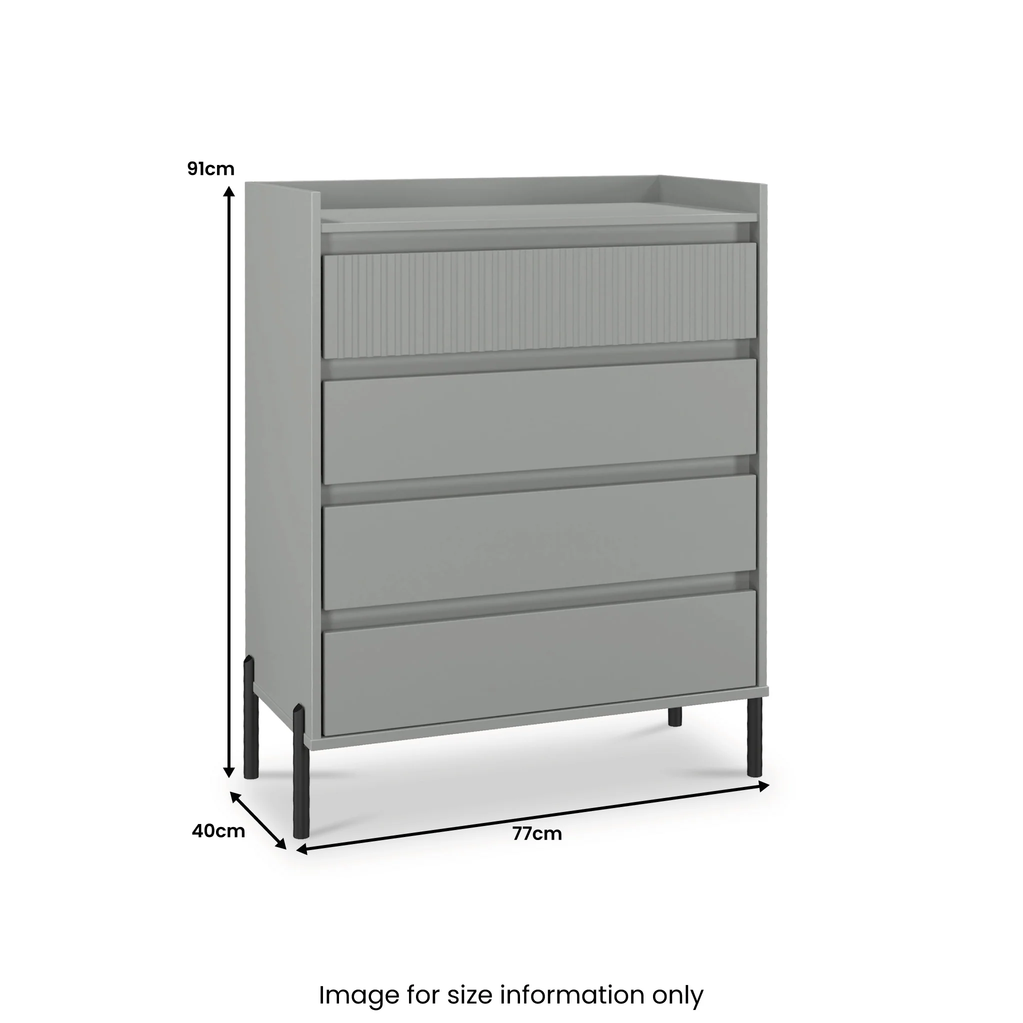 Kenton 4 Drawer Chest - Image 25
