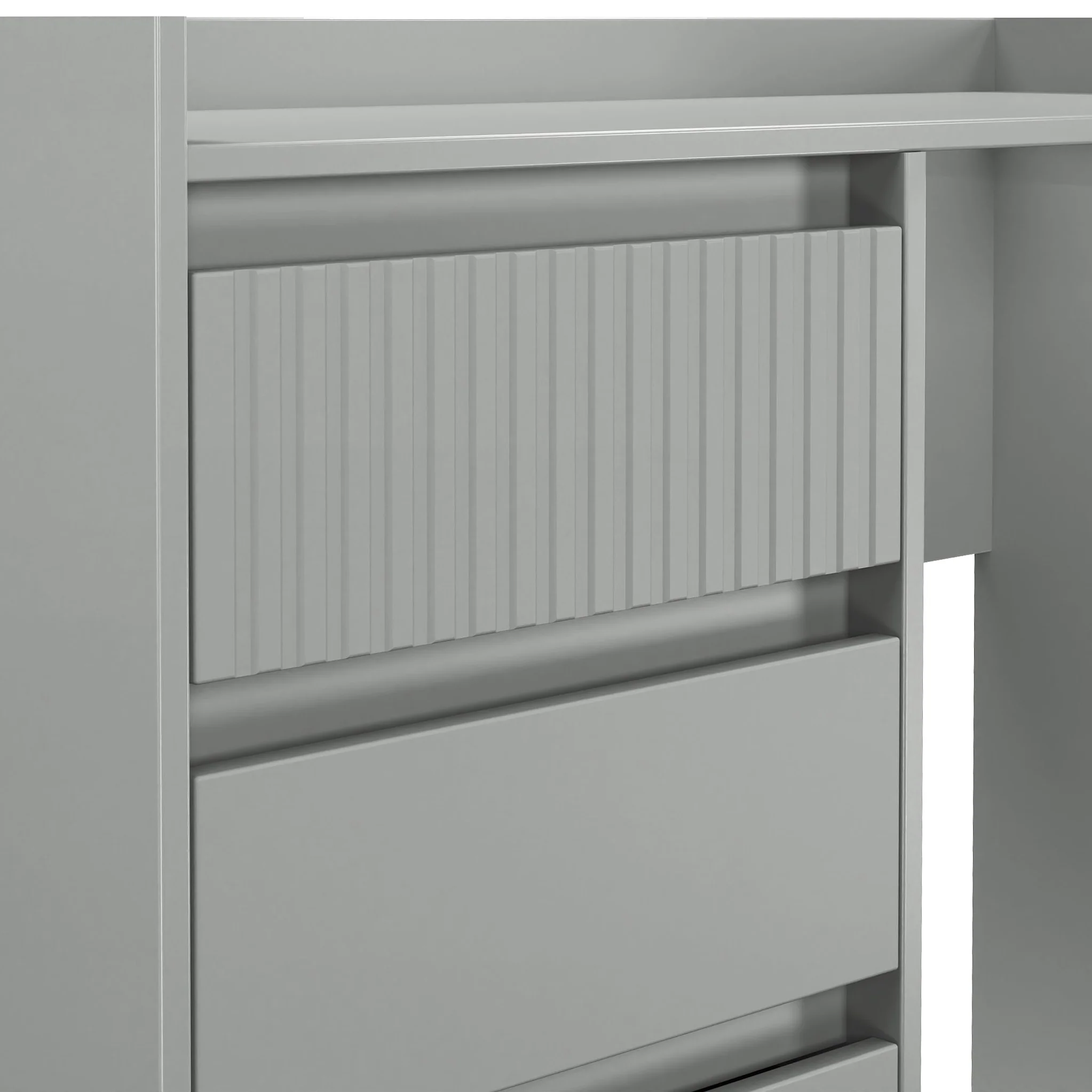 Kenton 4 Drawer Dressing Table - Image 5