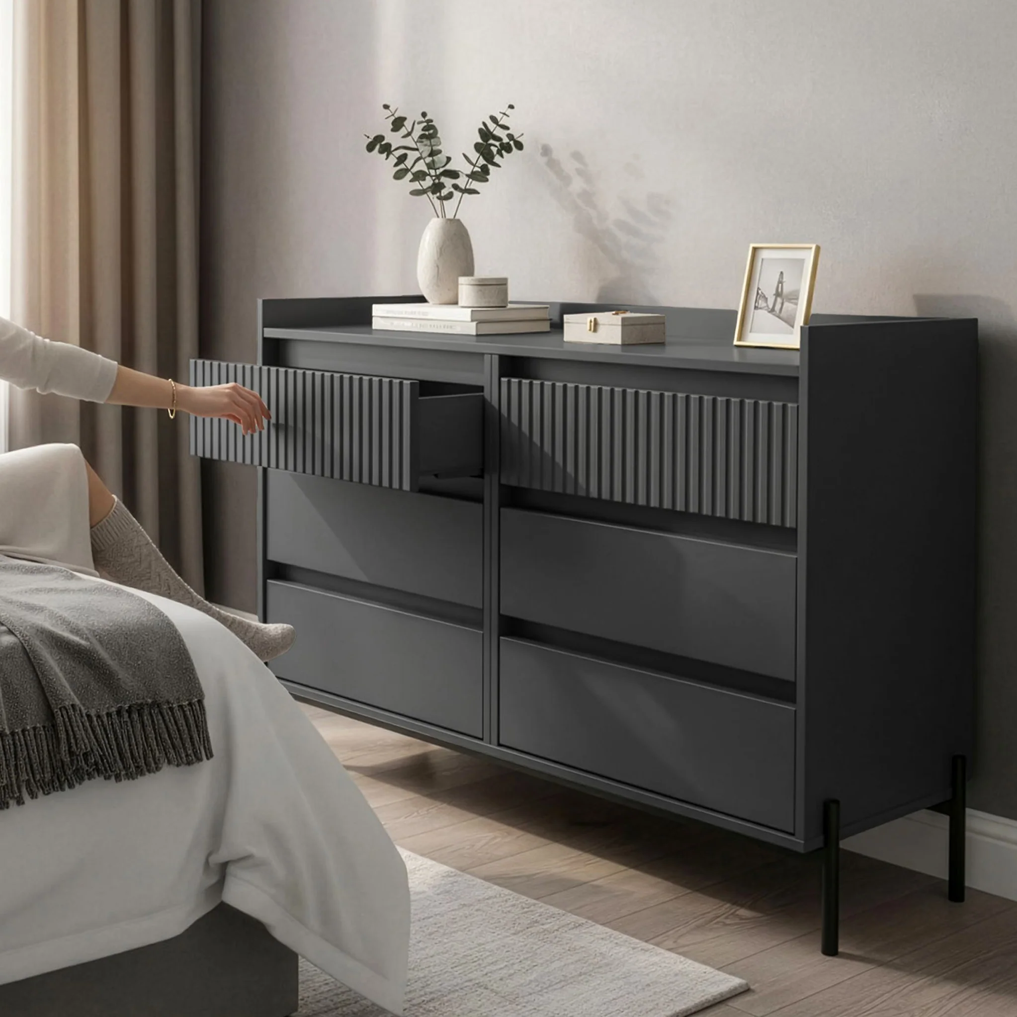 Kenton 6 Drawer Chest - Image 8