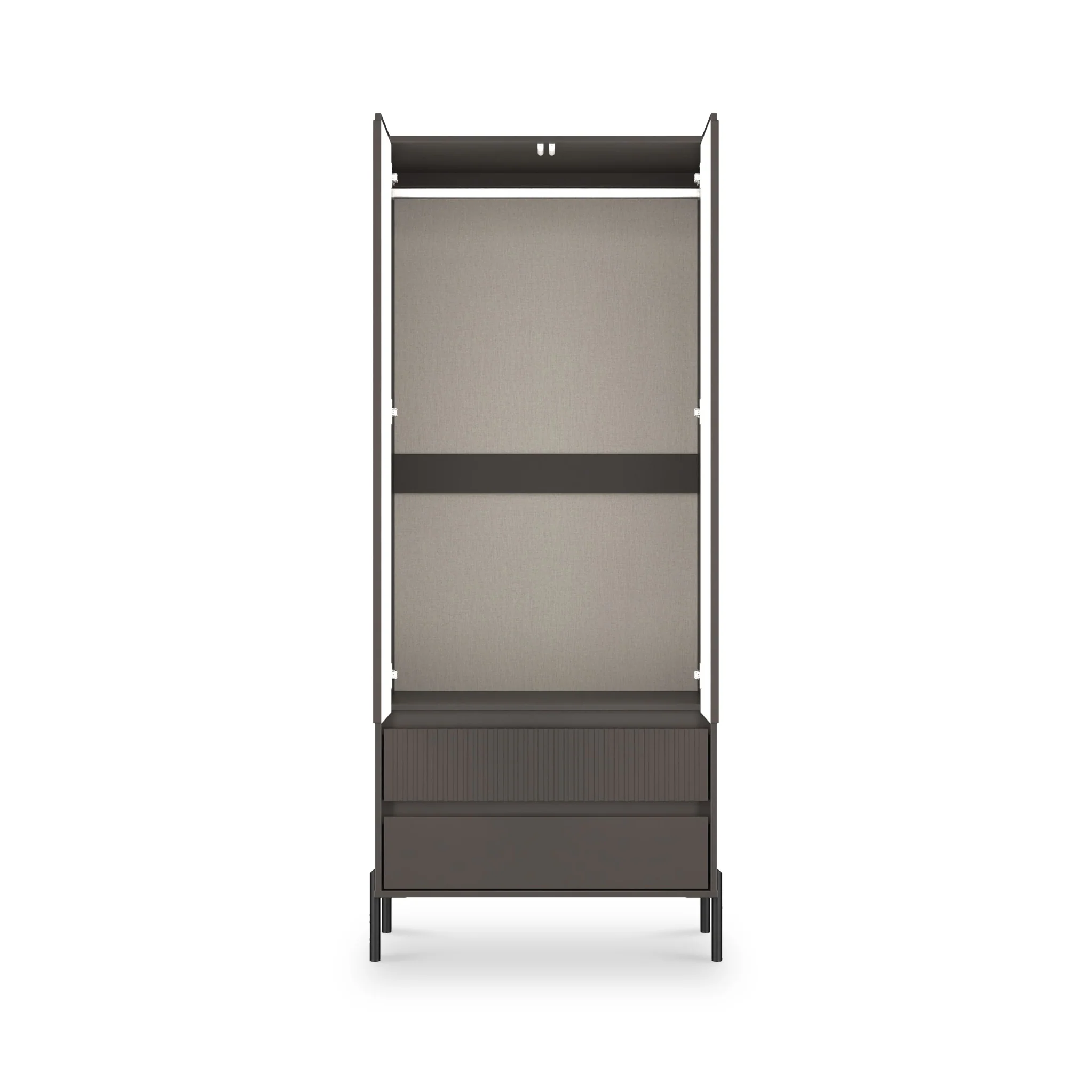 Kenton Double Wardrobe With Drawers - Image 13