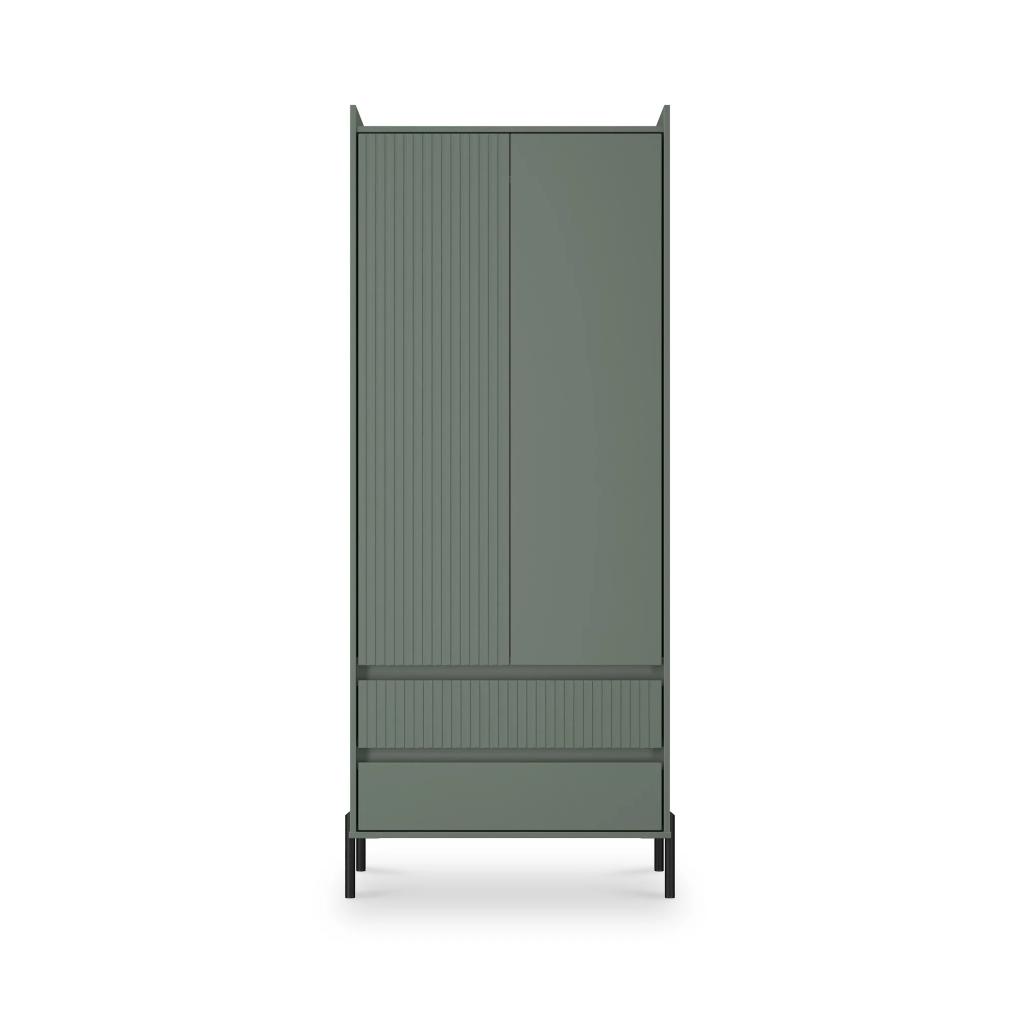 Kenton Double Wardrobe With Drawers - Image 27