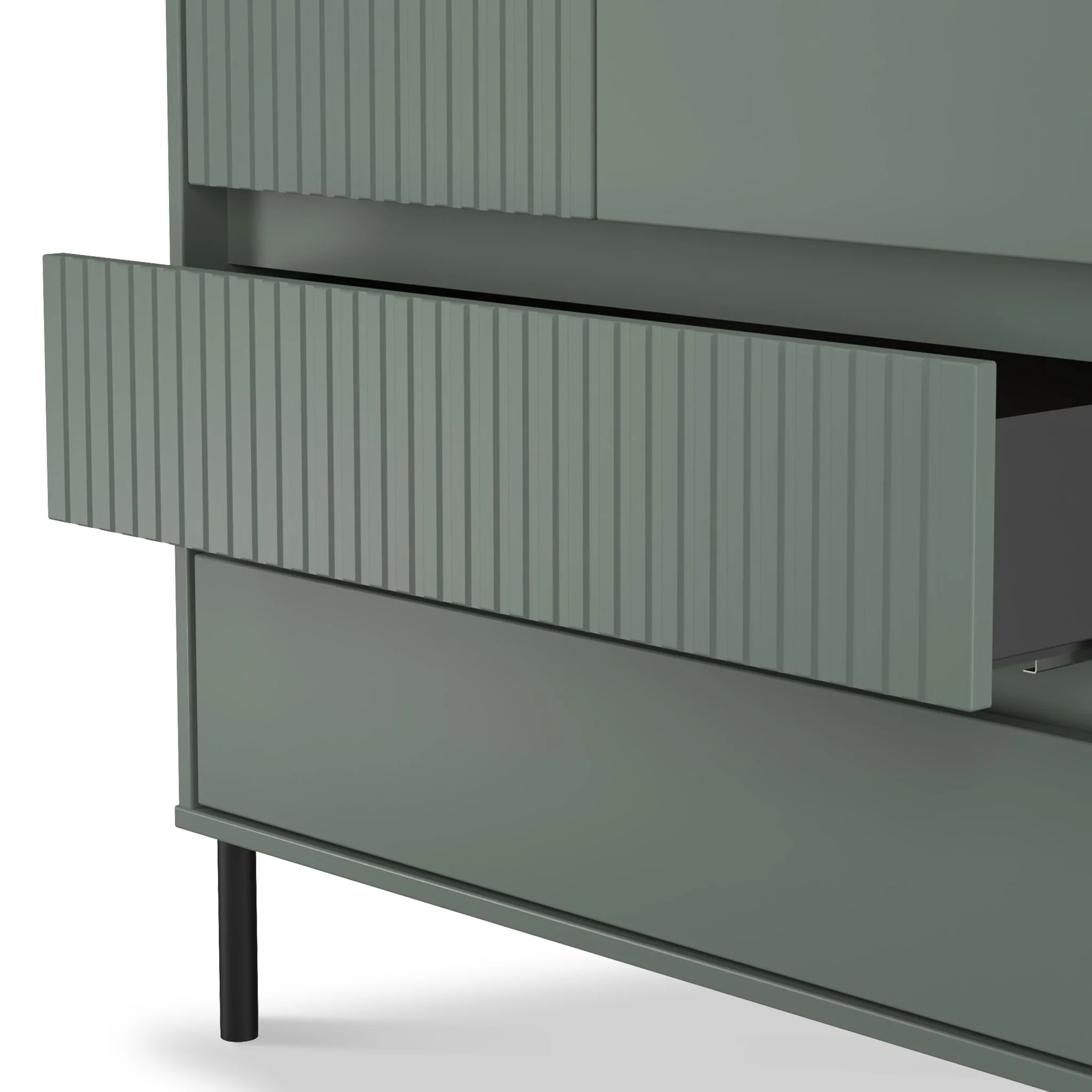 Kenton Double Wardrobe With Drawers - Image 32