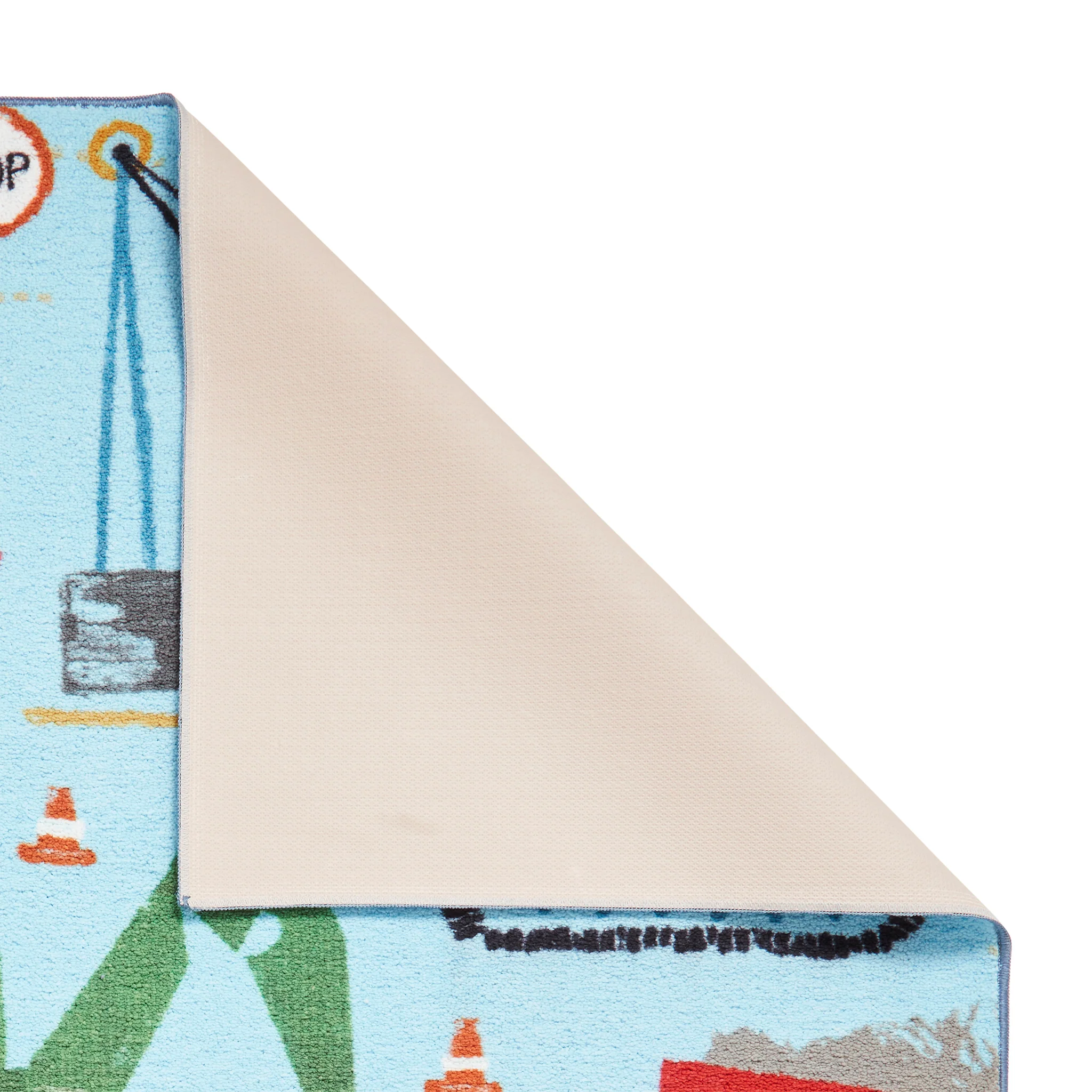 Kids Construction Washable Rug - Image 7