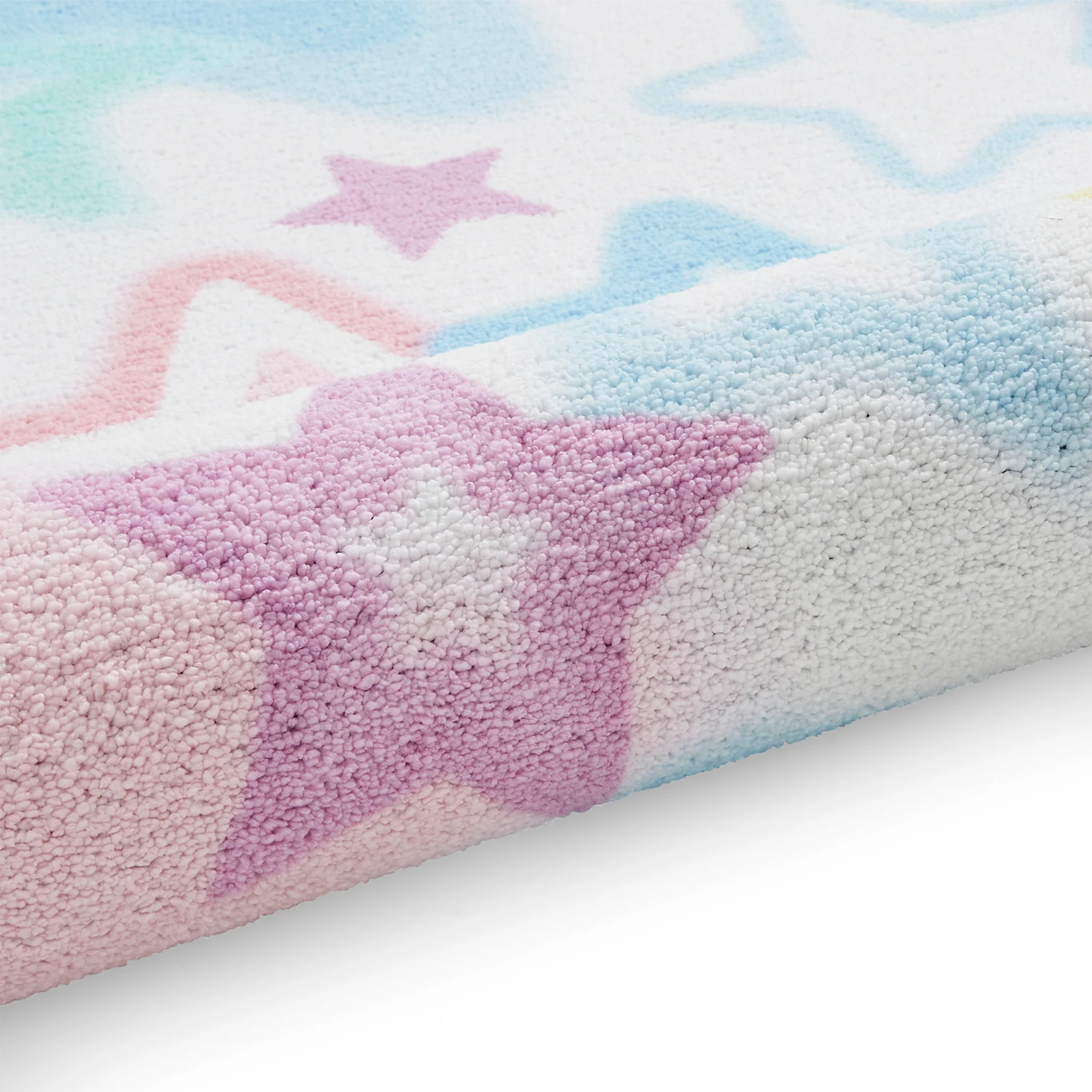 Kids Ombre Stars Washable Rug - Image 4