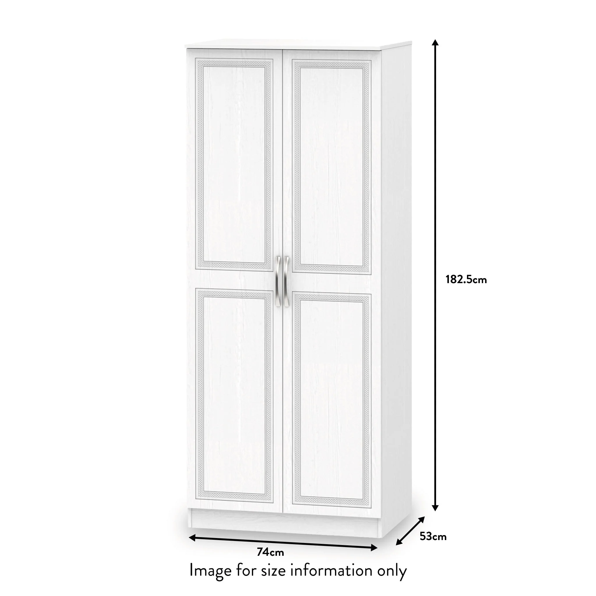 Killgarth White 3 Piece Bedroom Set - Image 13
