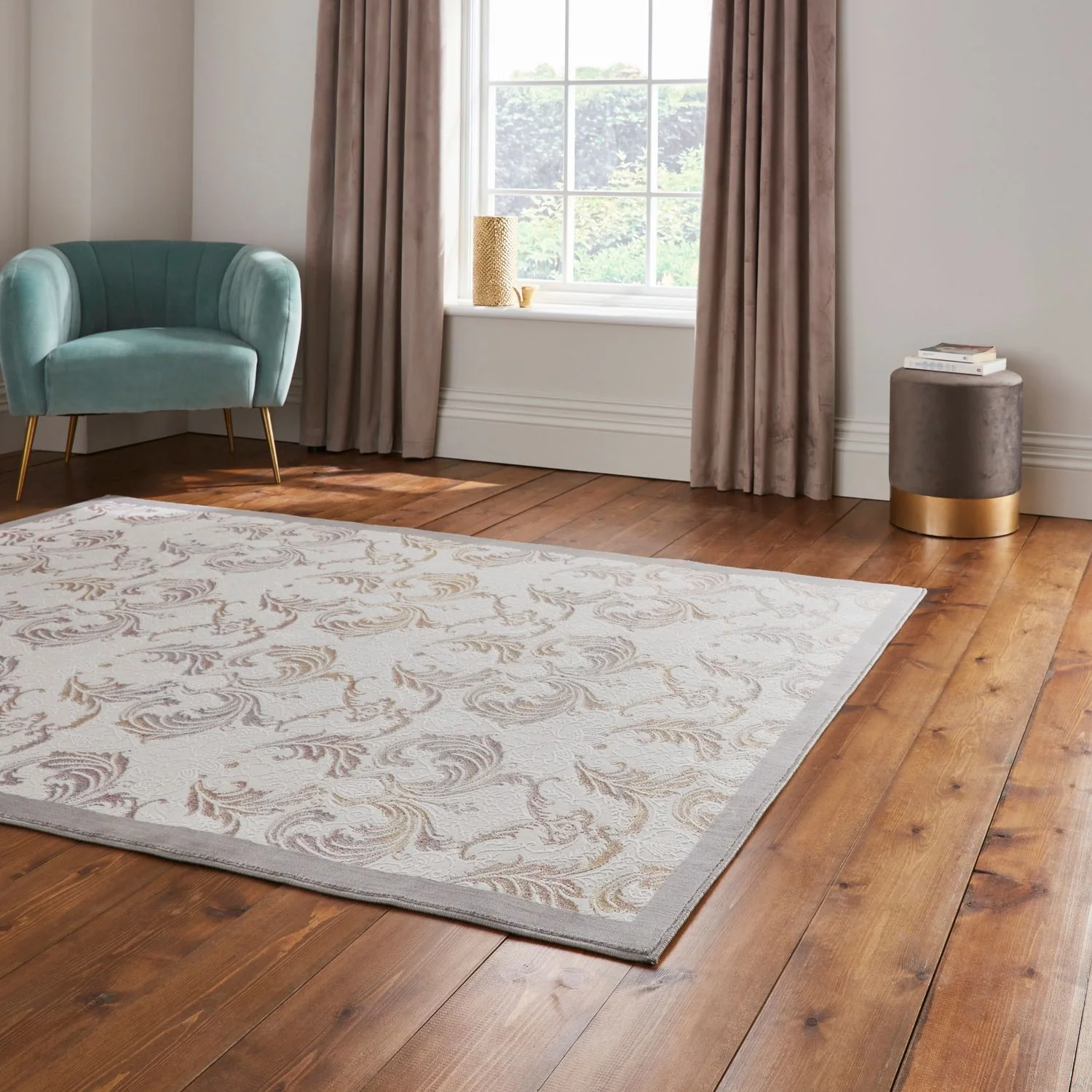 Laurence Llewelyn-Bowen Imperial Metallic Rug - Image 48