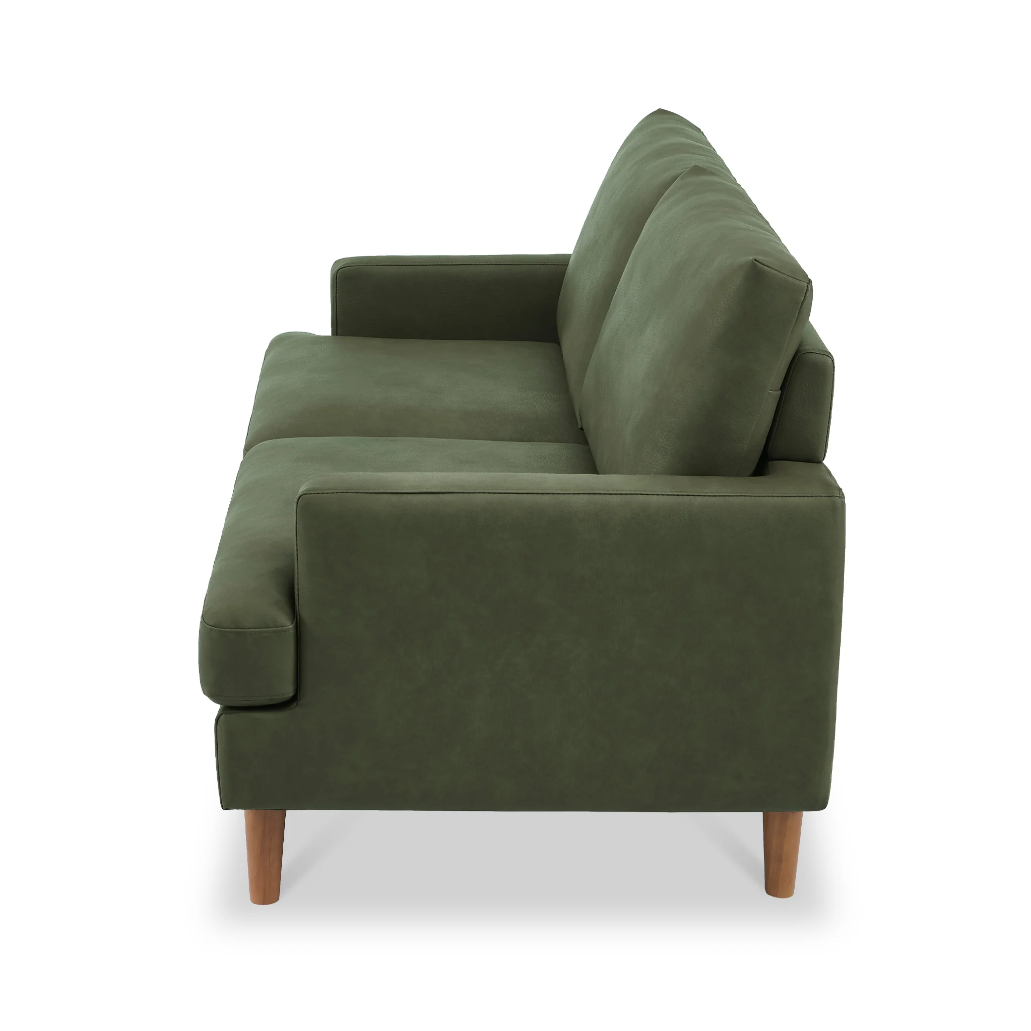 Max Faux Leather 3 Seater Sofa - Image 12
