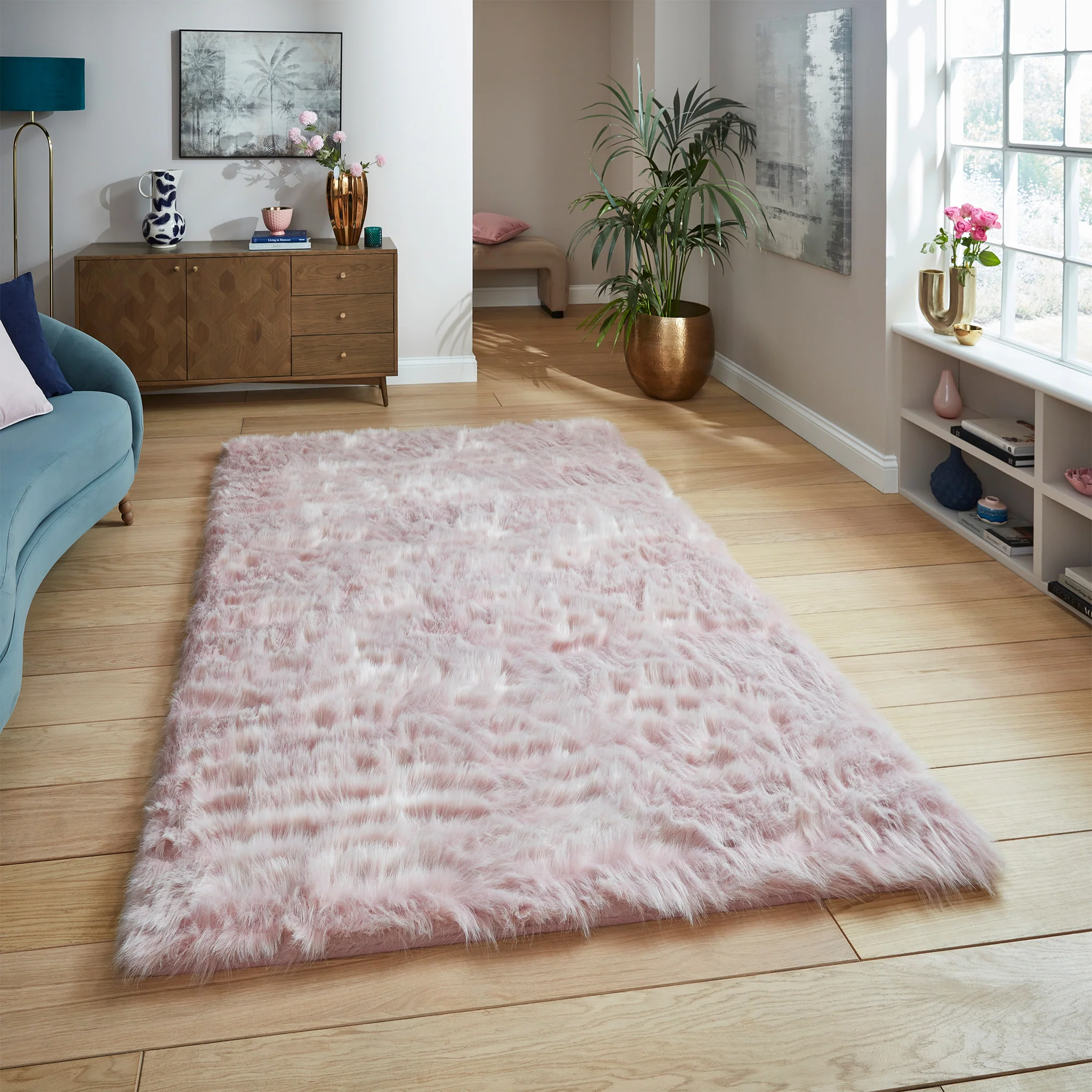Mayfair Plain Shaggy Rug - Image 20
