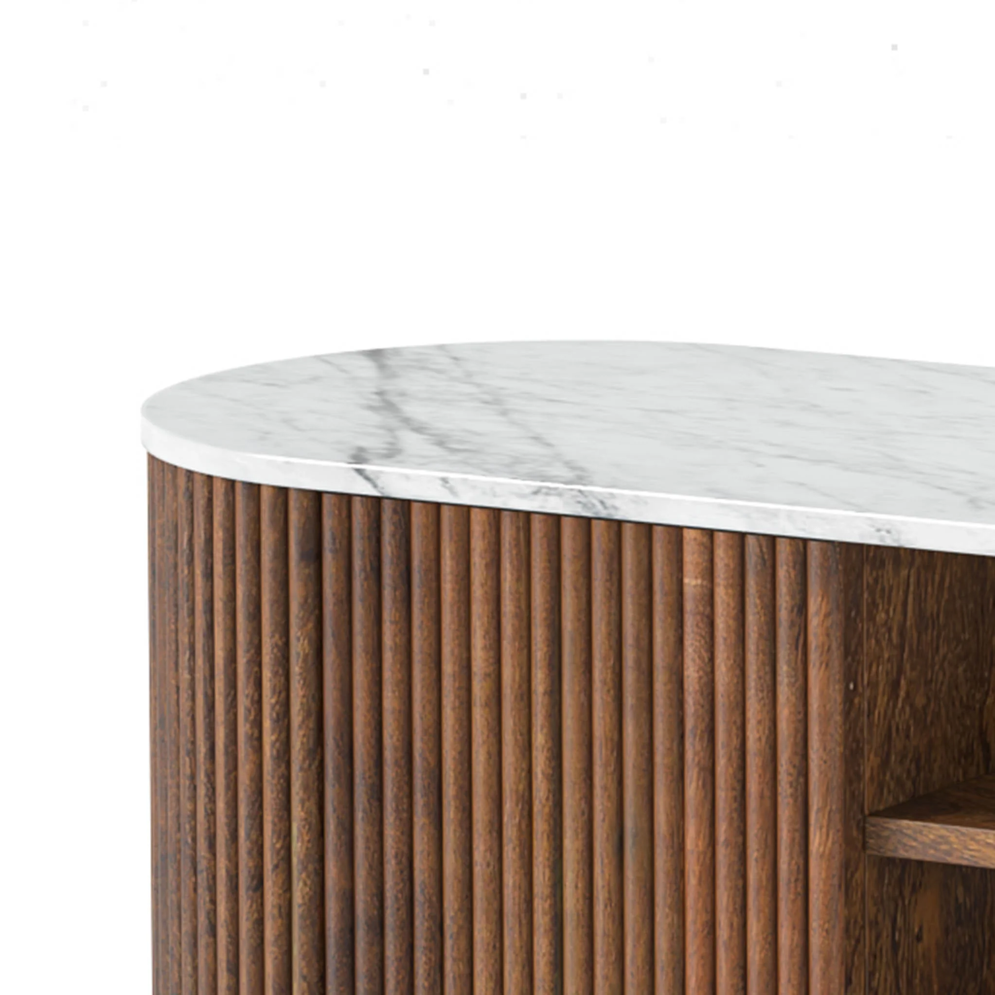 Milo Mango & Marble Fluted Extra Large TV Media Unit - Image 14