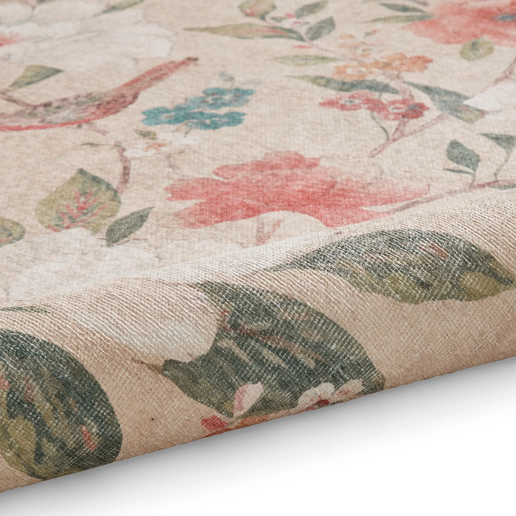 Pippa Floral Washable Rug - Image 13
