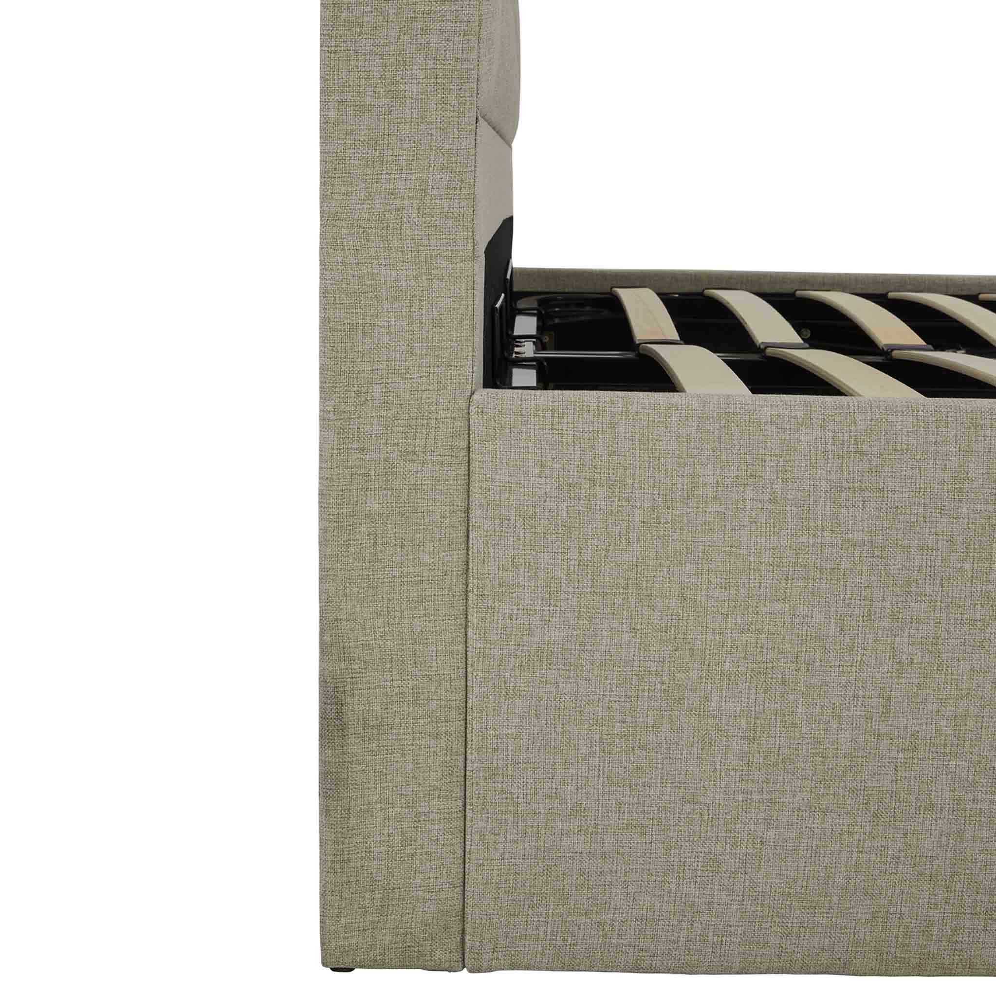 Sutton Upholstered Ottoman Storage Bed Frame - Image 39