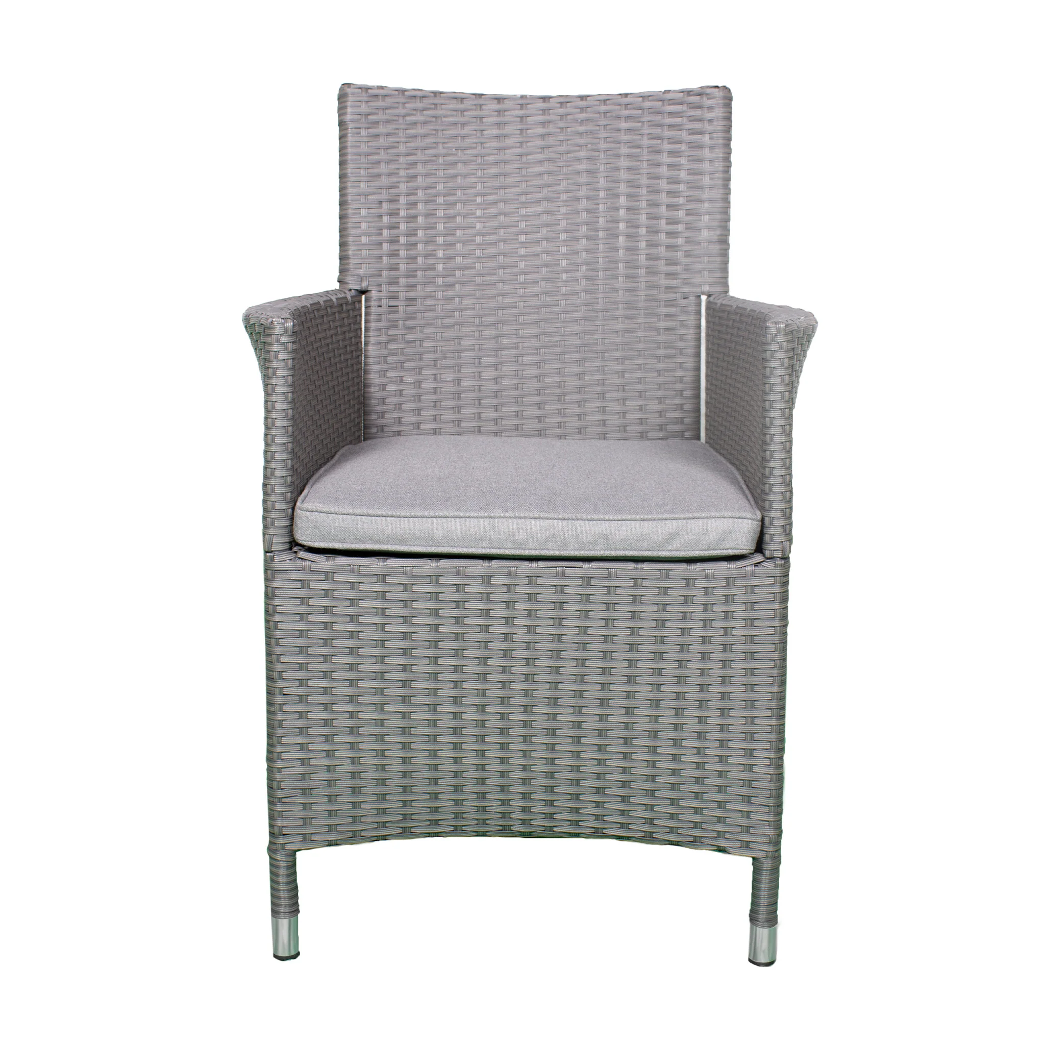 Vada 140cm 6 Seat Rattan Round Dining Set - Image 9